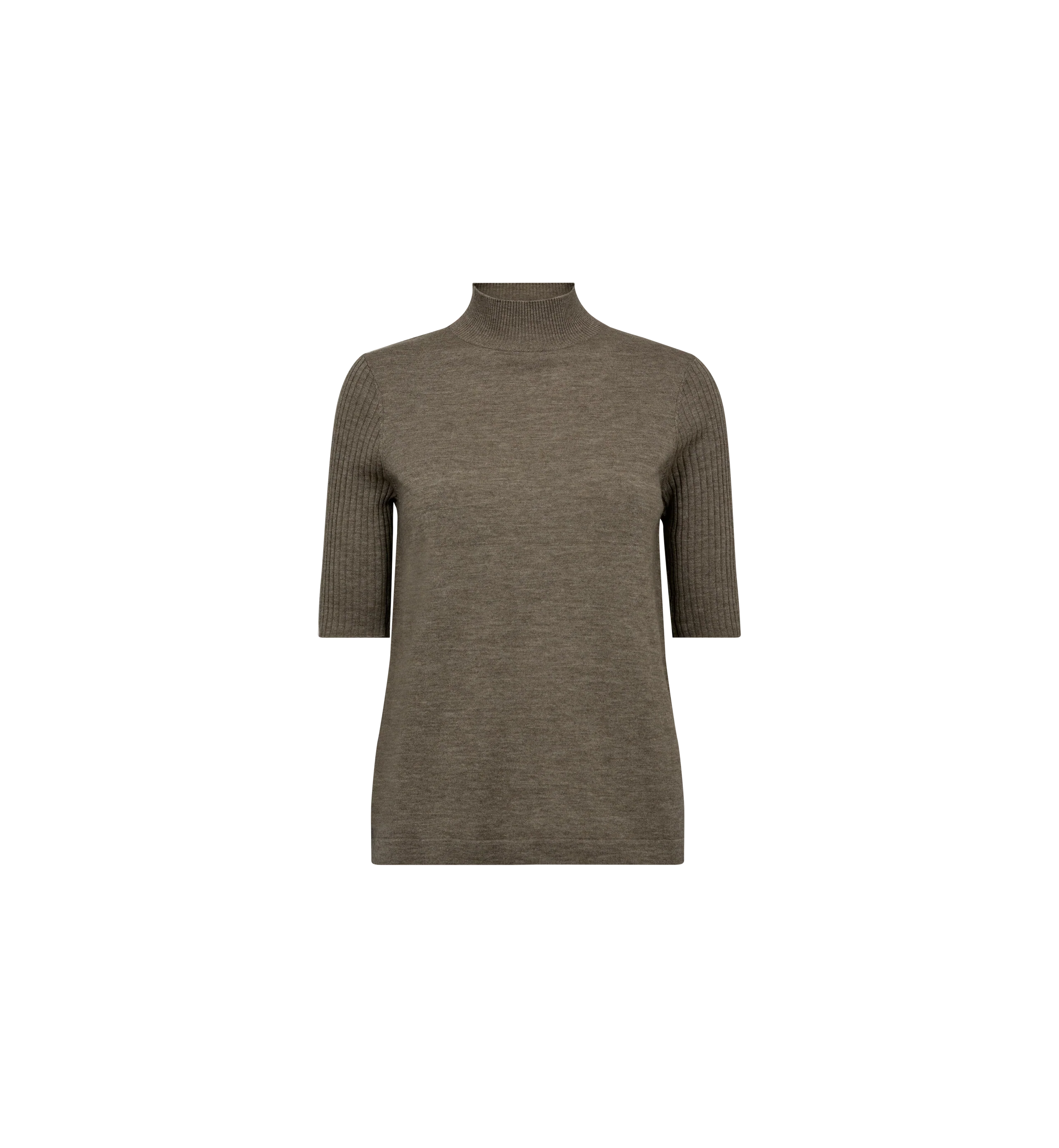Relena Turtleneck SS Knit | Falcon - Image 3