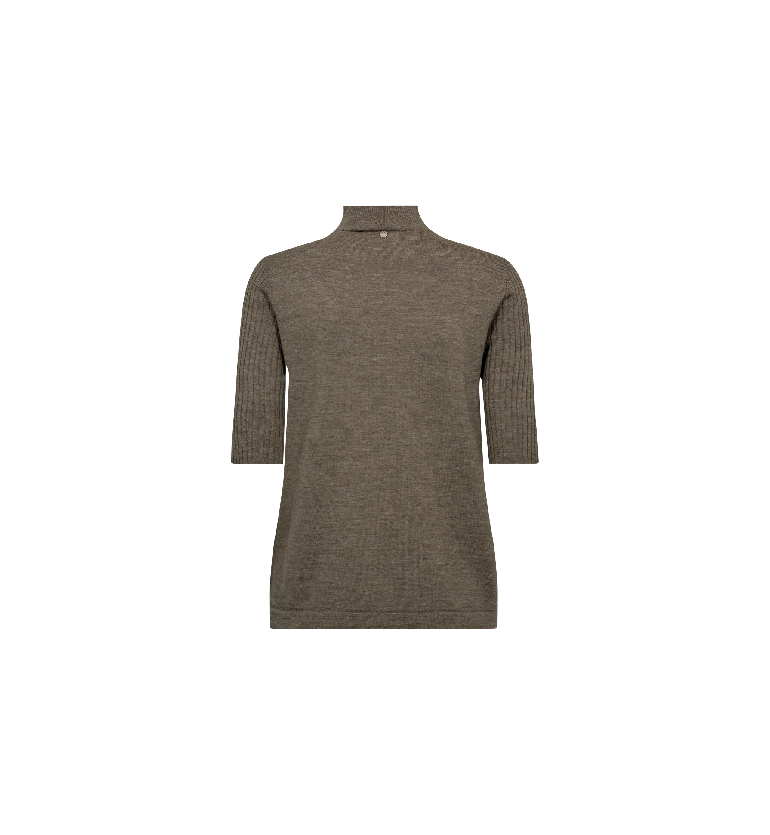 Relena Turtleneck SS Knit | Falcon - Image 4
