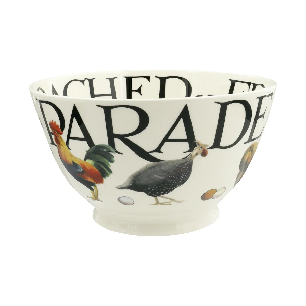 Rise & Shine Poultry on Parade Old Bowl