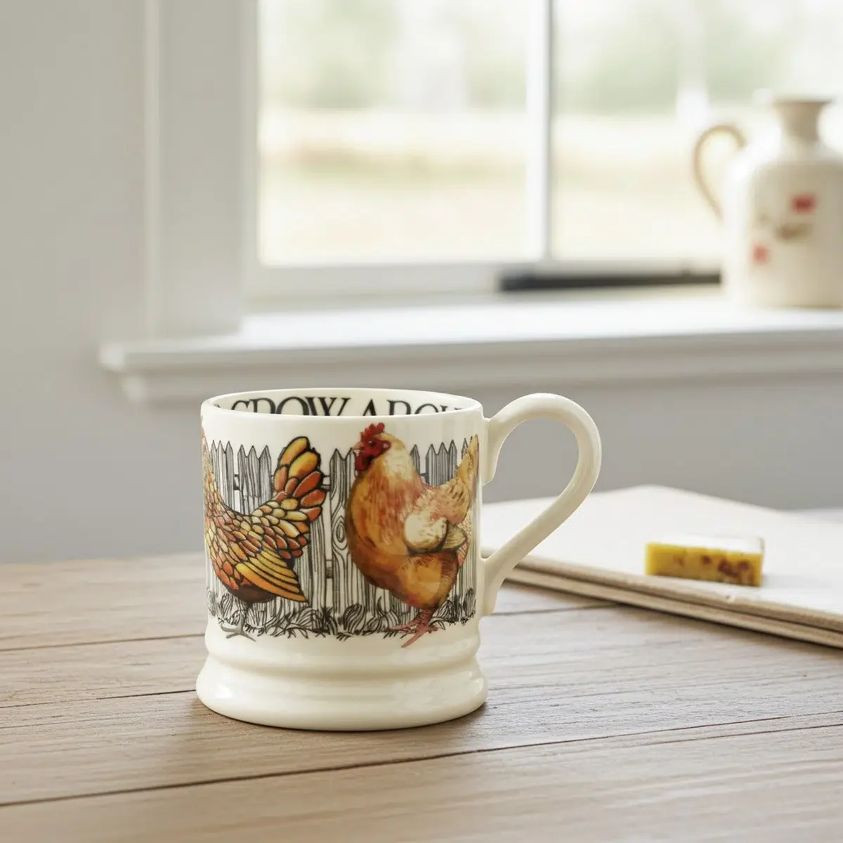 Emma Bridgewater Something to Crow About ½ Pint Mug