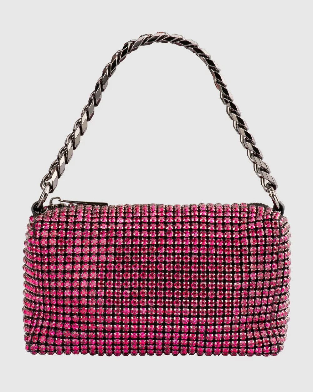 Robbie Crystal Loaf Bag | Fuchsia - Image 2