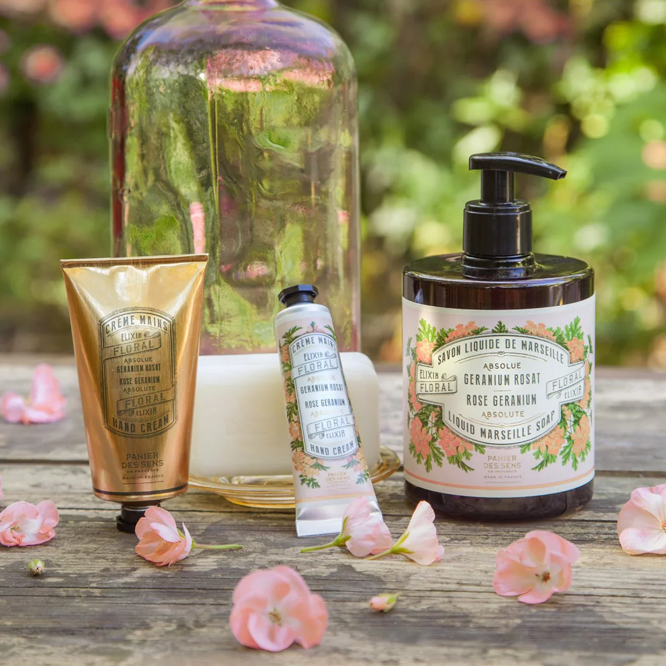 Rose Geranium Marseille Liquid Soap - Image 2