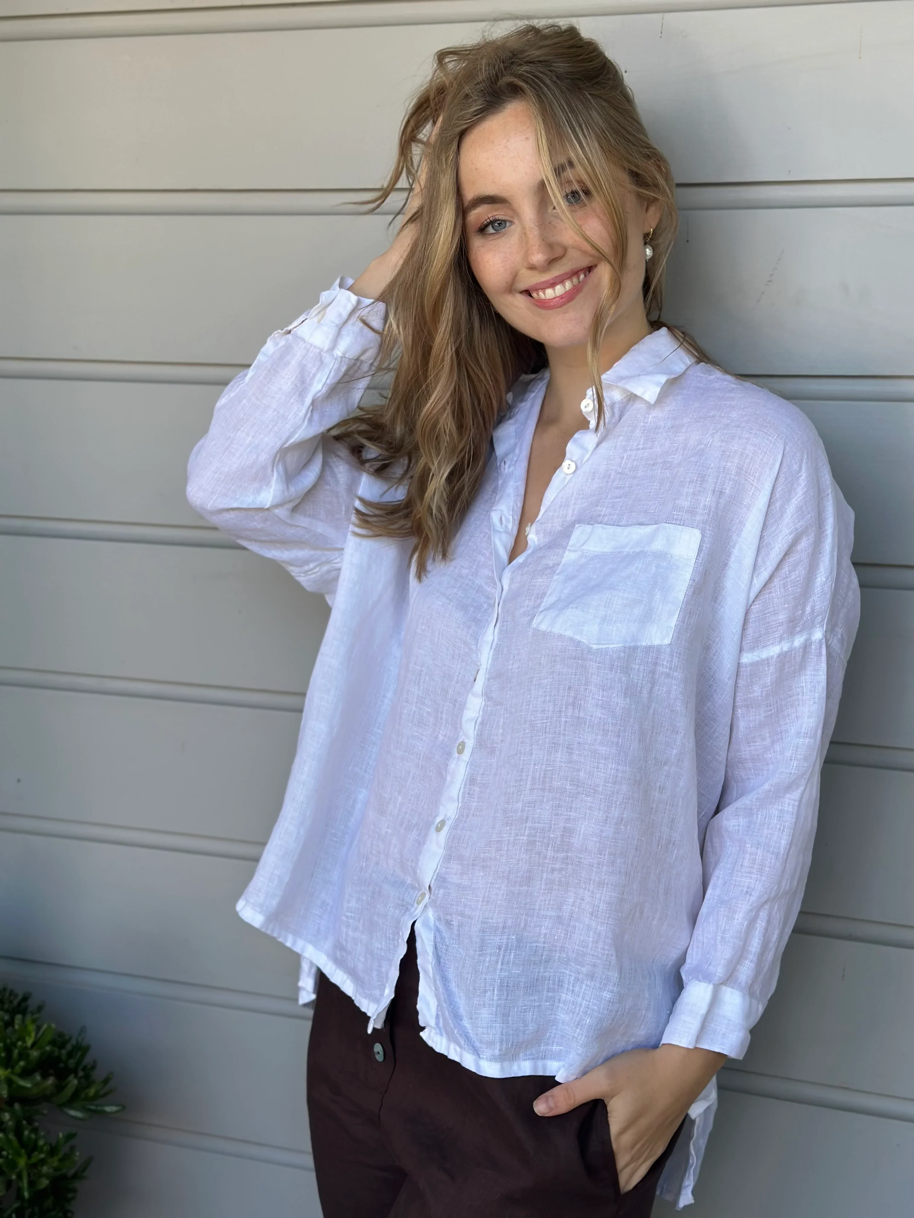 Rosie Shirt | White - Image 3