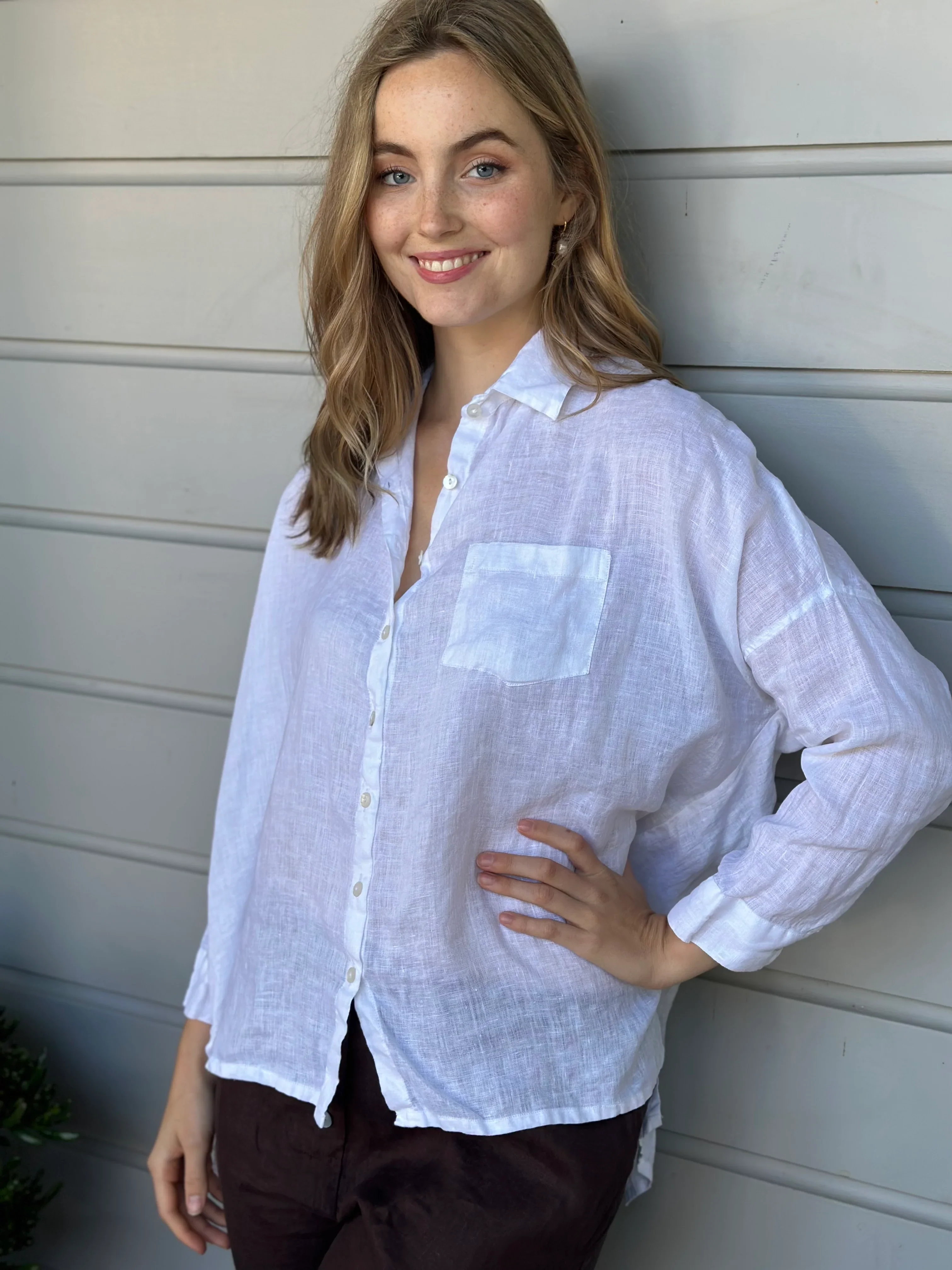Rosie Shirt | White - Image 4
