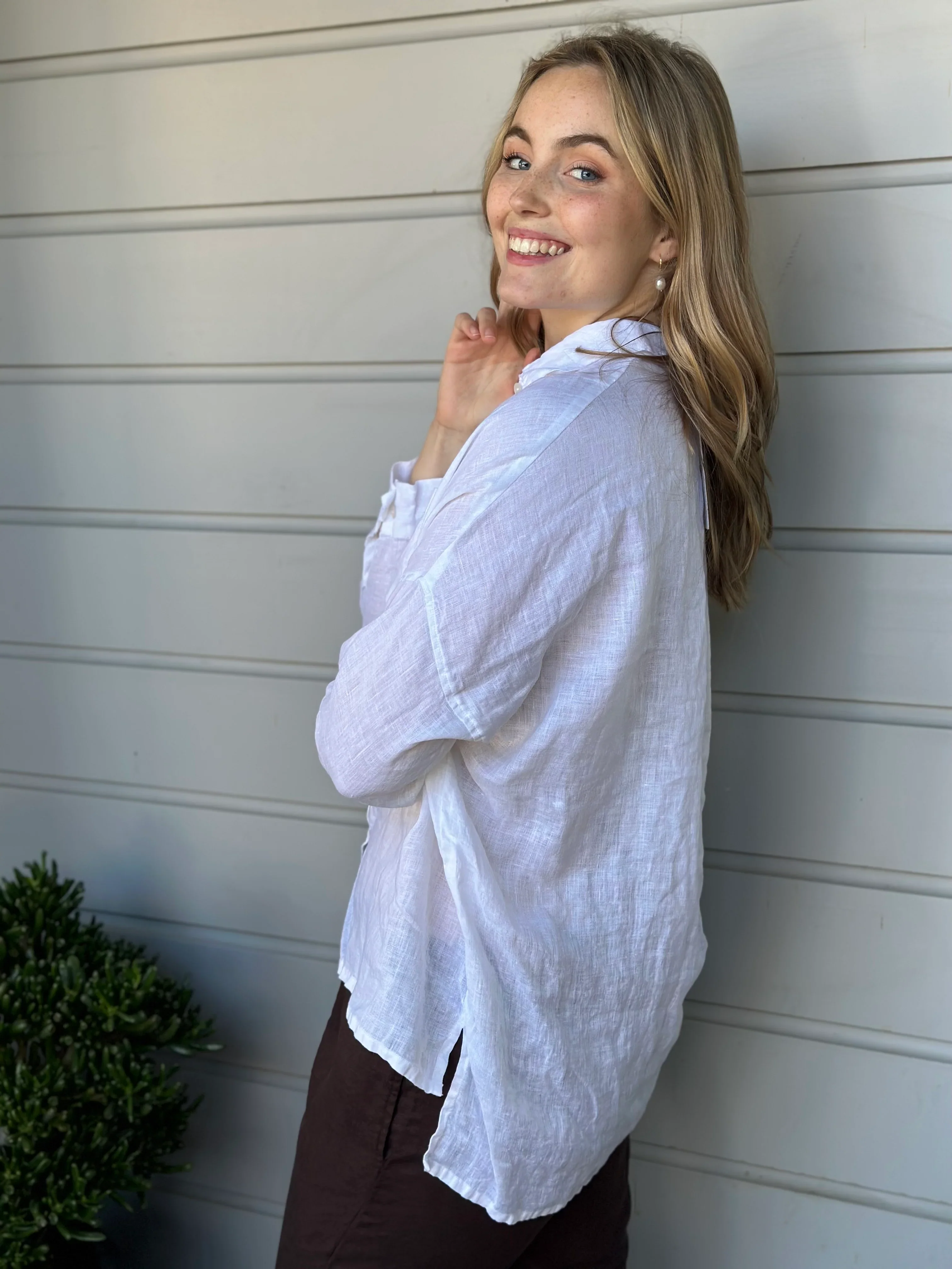 Rosie Shirt | White - Image 5