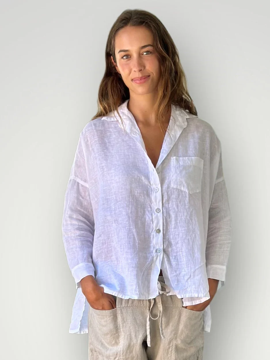 Rosie Shirt | White - Image 6