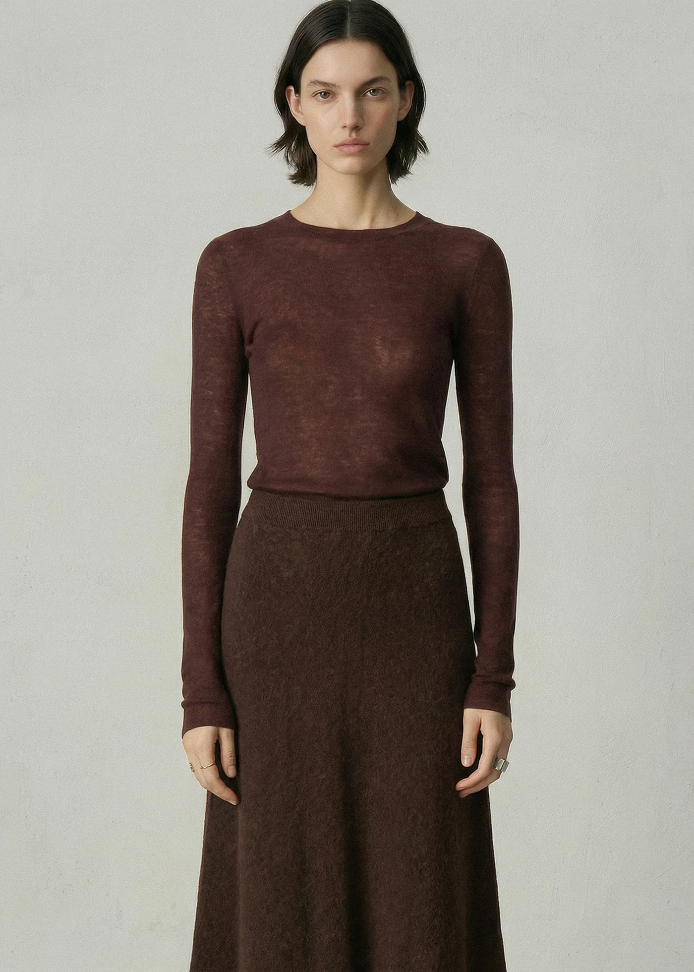 Sheerness Crew Neck | Rust - Image 4