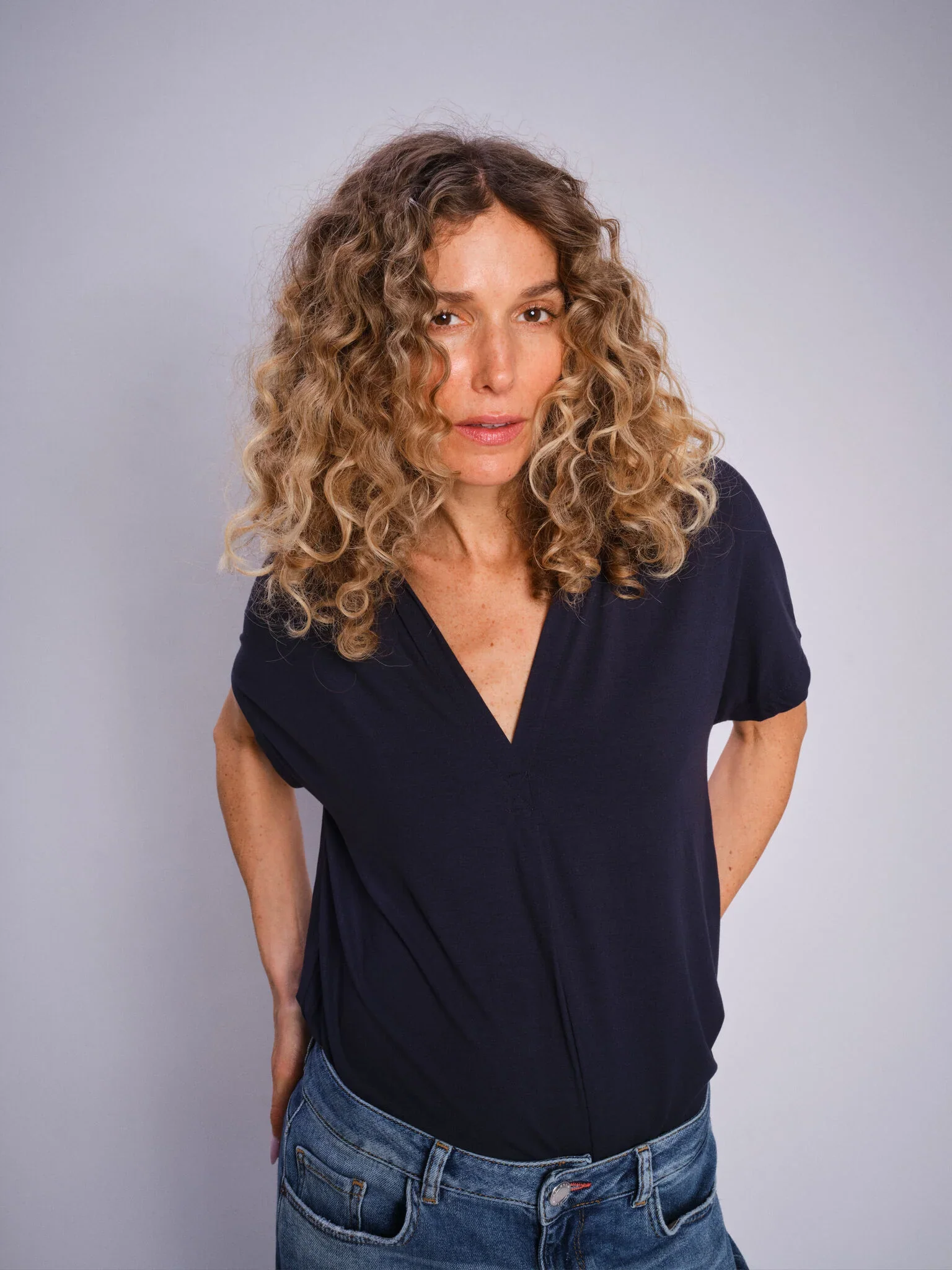 Shira Tee | Salute Navy