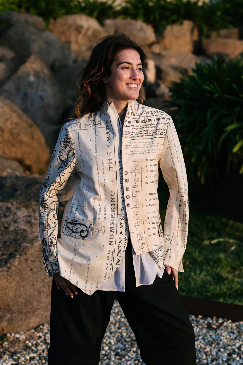 M.A.Dainty Splice Jacket | Phrenology Print