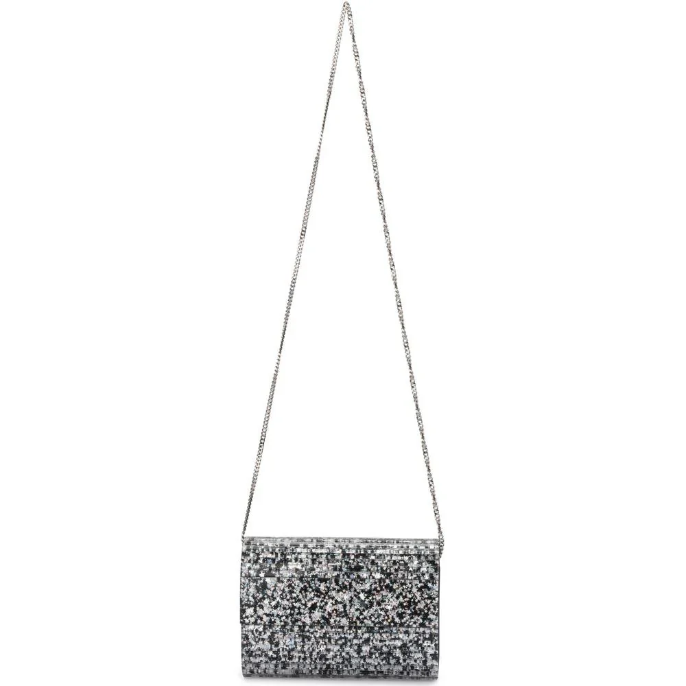 Stacer Acrylic Foldover Clutch | Black - Image 11