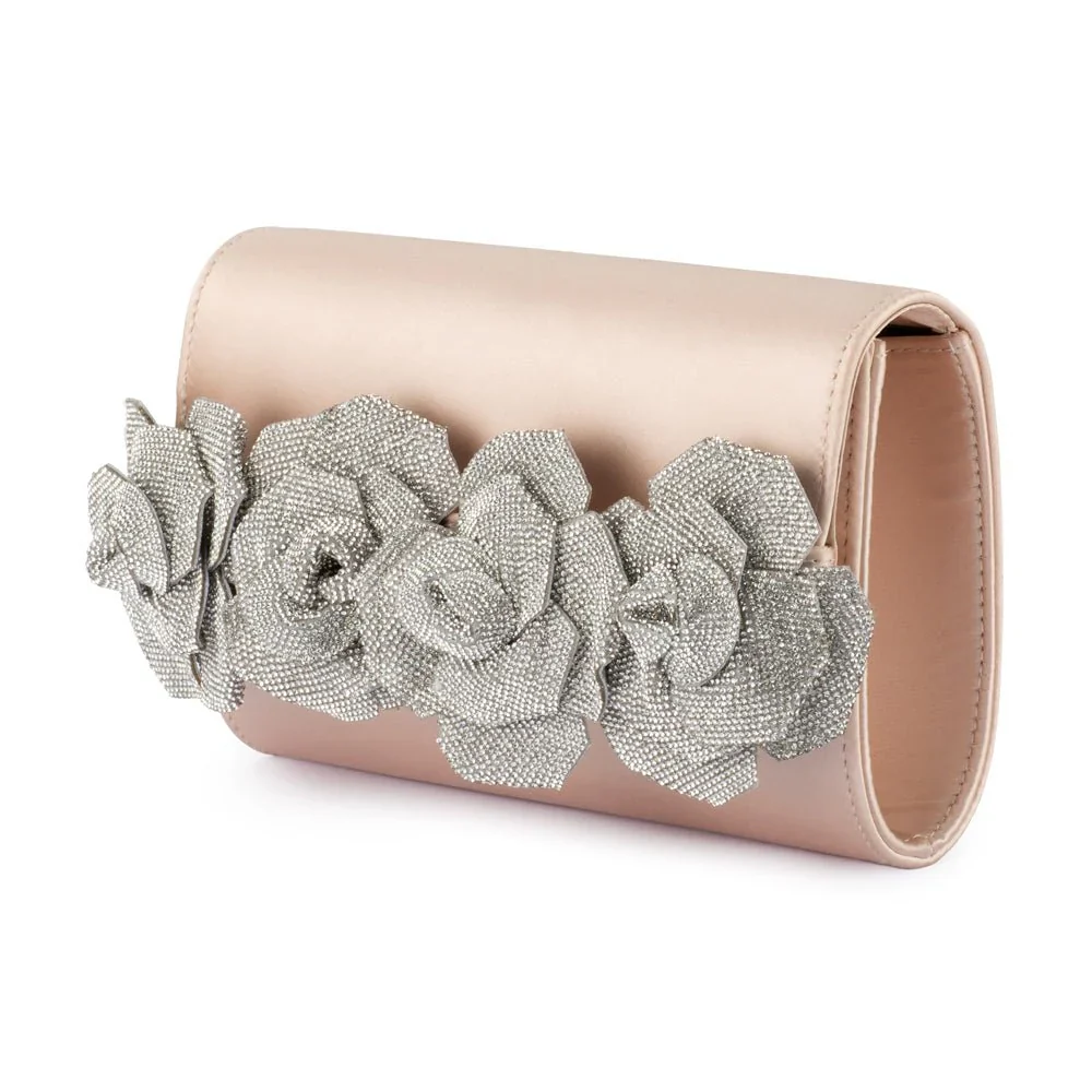 Stella Rosette Clutch | Natural - Image 2