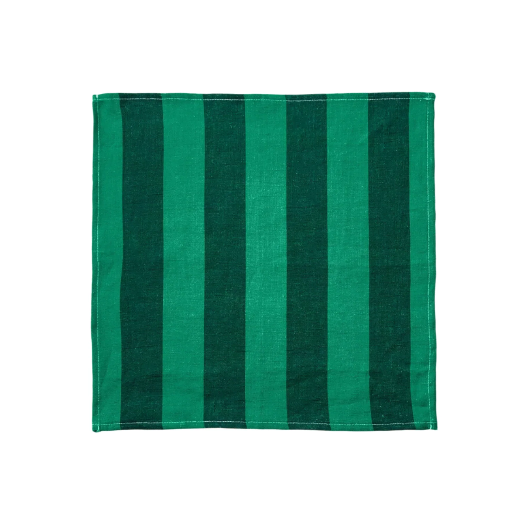 Stripe Emerald Napkins | Set of 4