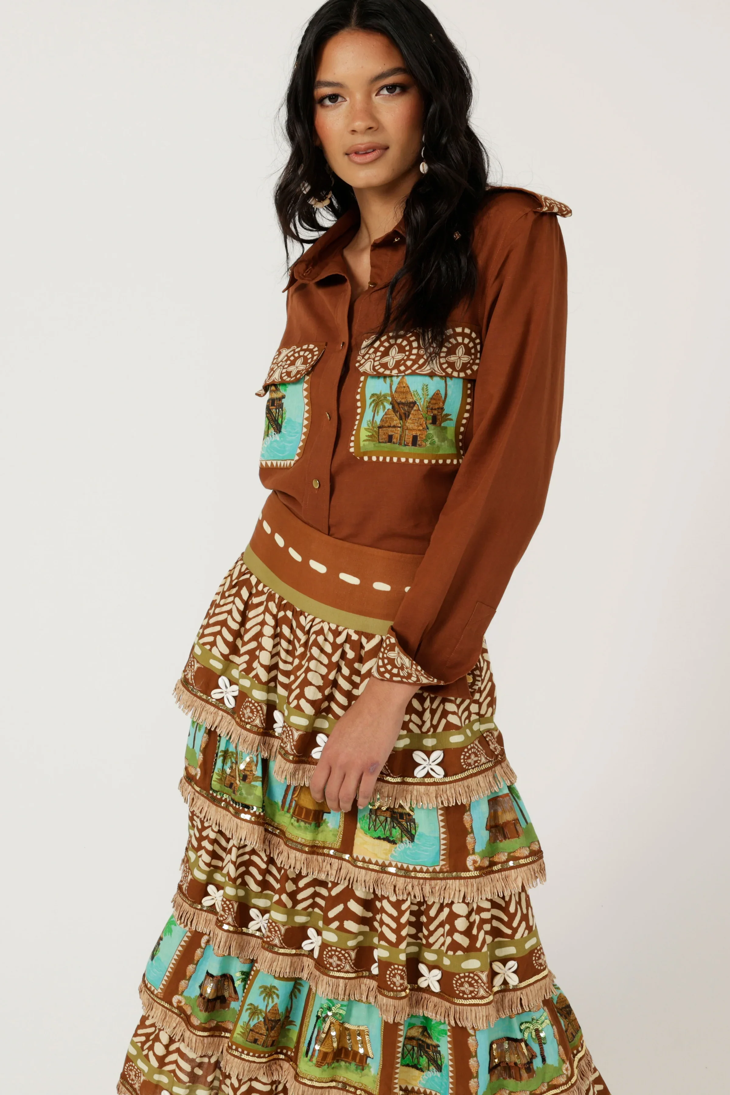 The Canopy Hut Ruffle Skirt - Image 4