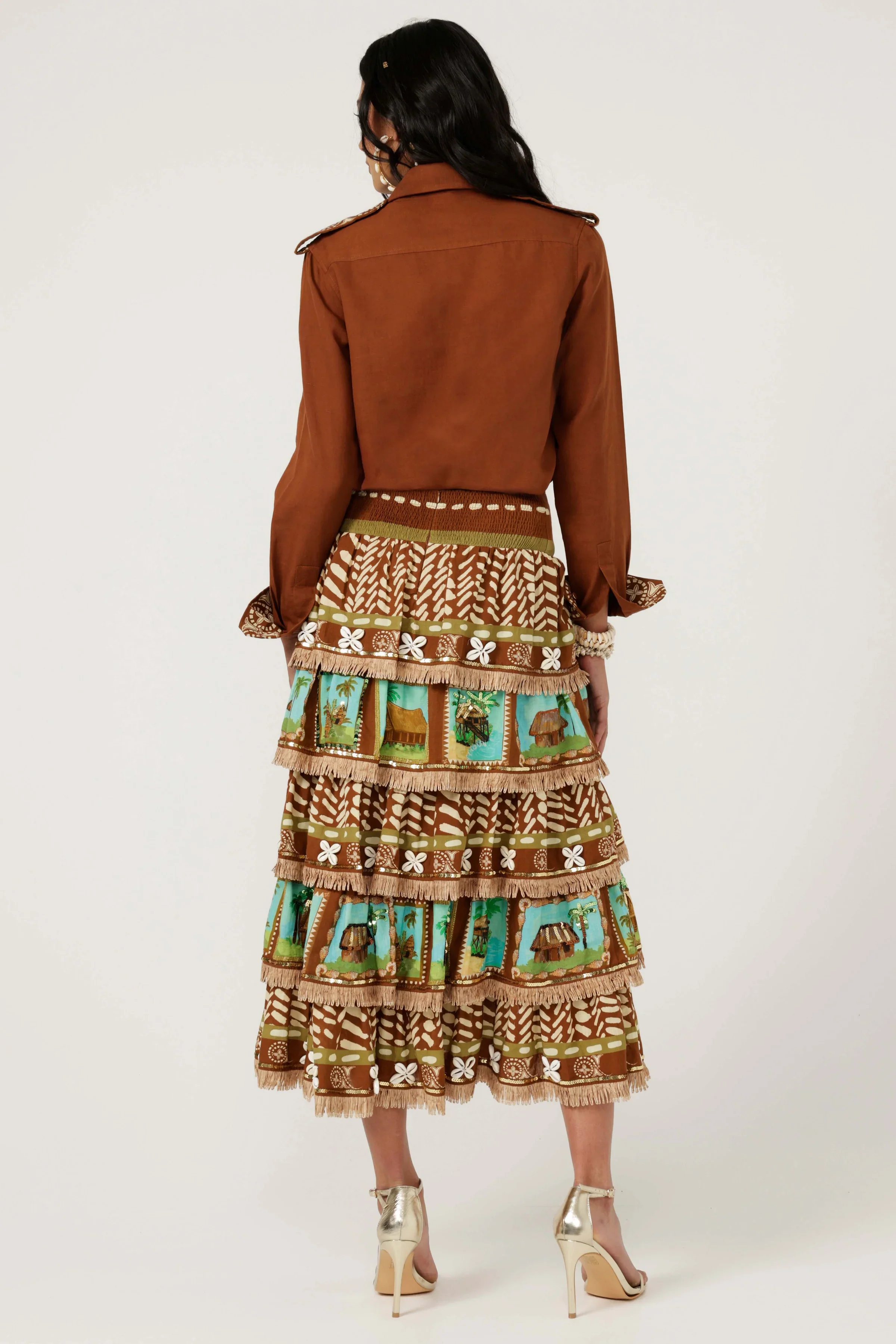 The Canopy Hut Ruffle Skirt - Image 6