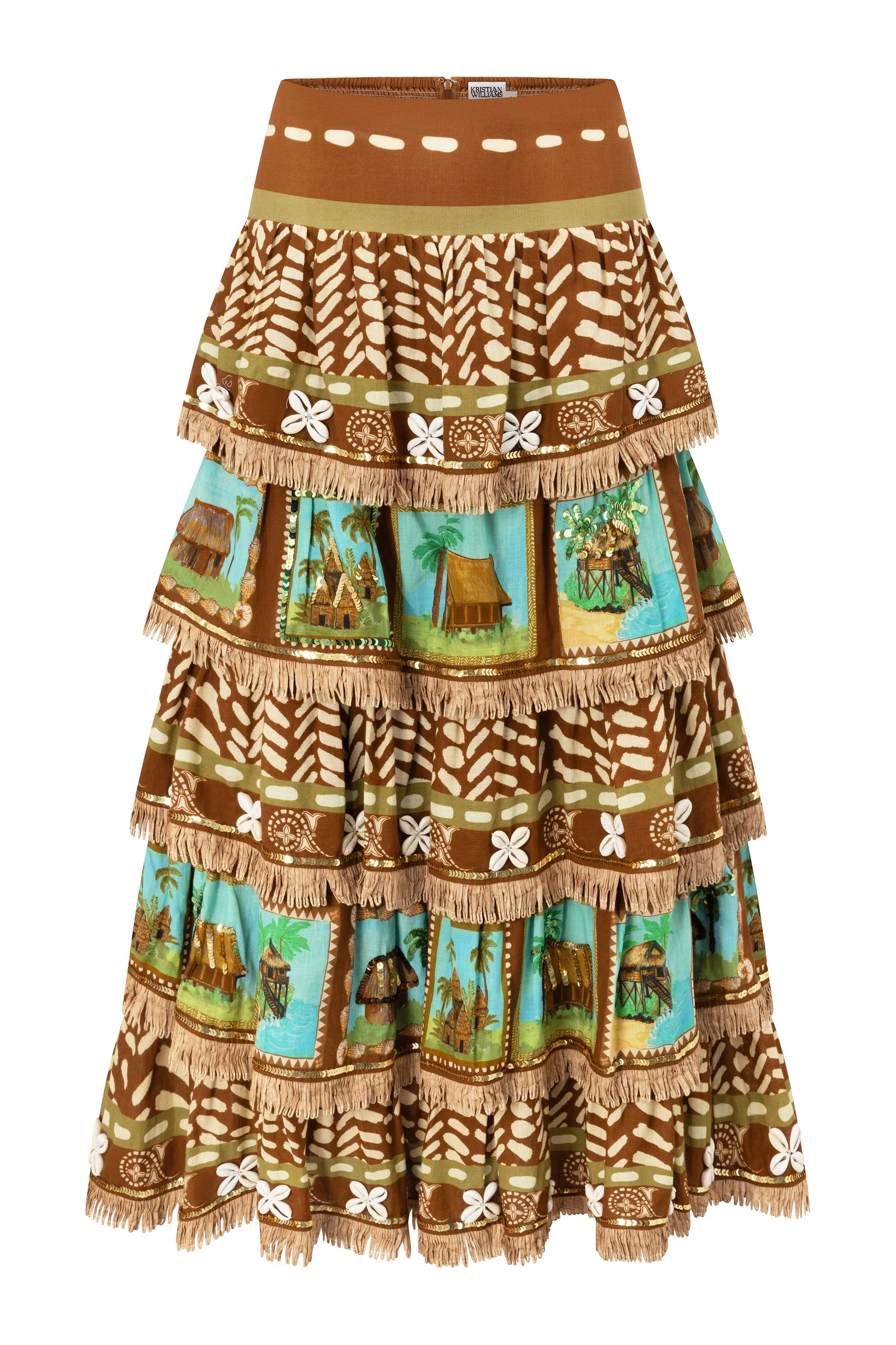 The Canopy Hut Ruffle Skirt - Image 7