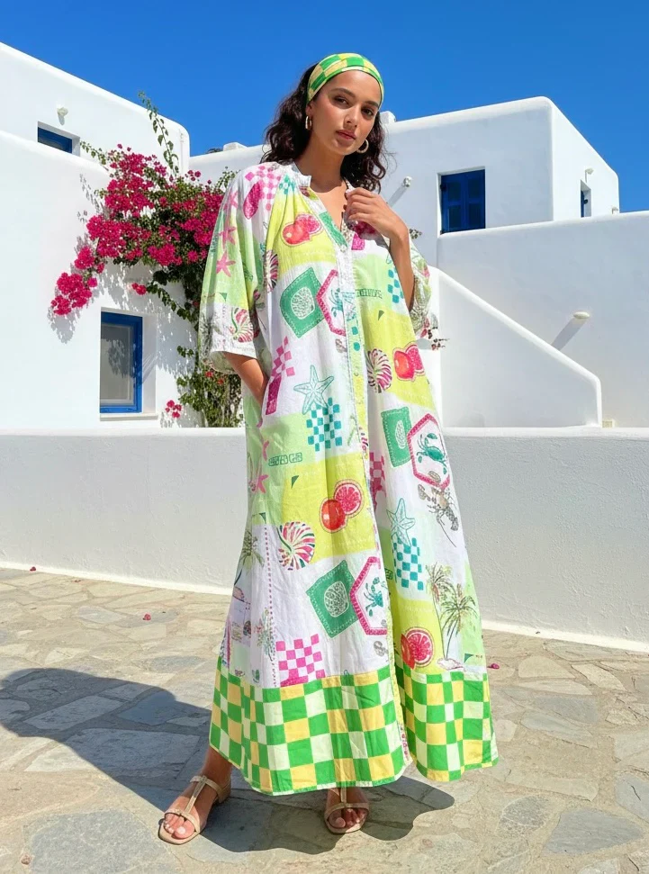 Tropical Lime Dress