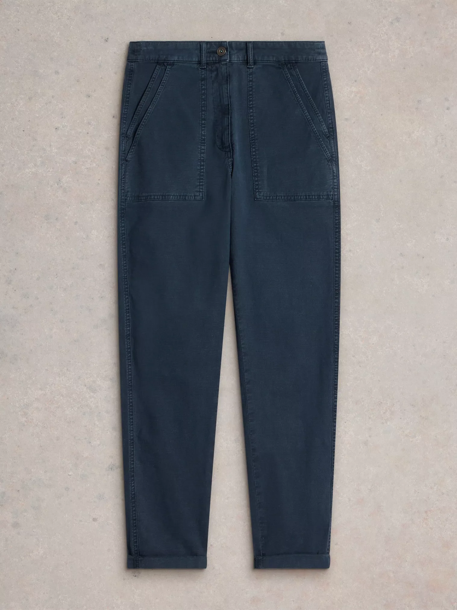 Twister Chino Trouser | Dark Navy - Image 4