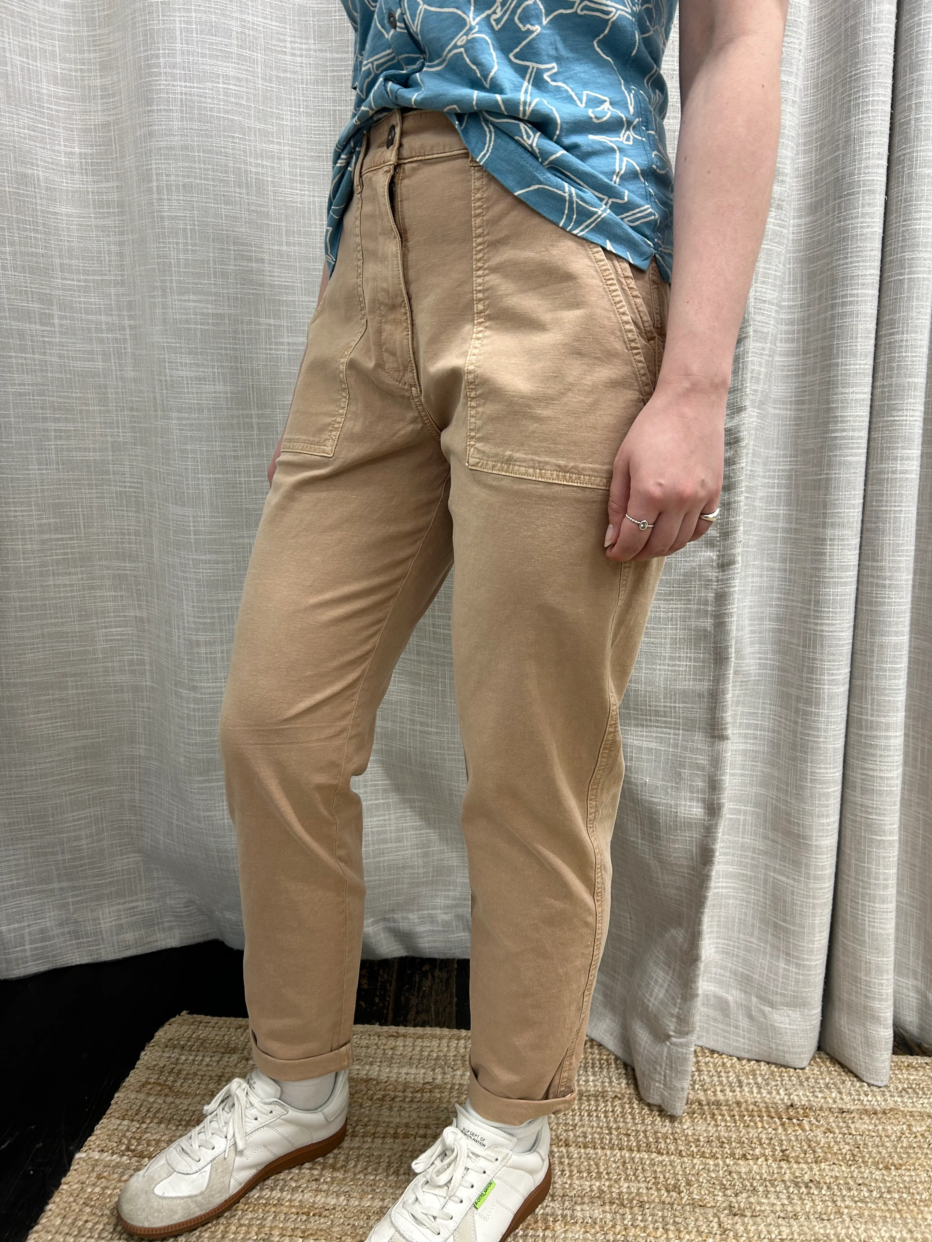 Twister Chino Trouser | Light Natural - Image 7