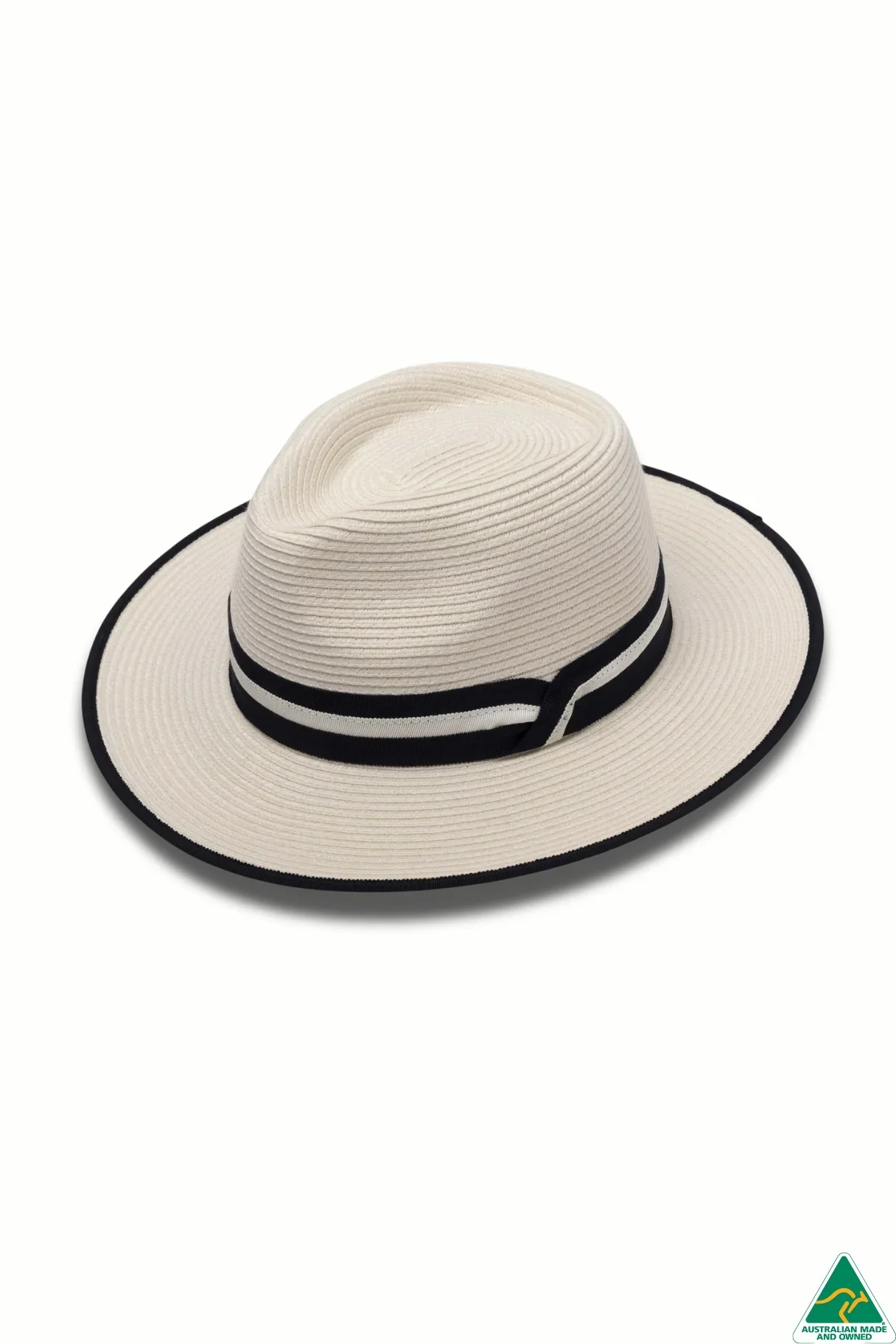 Windsor Fedora Ivory/Navy - Image 3